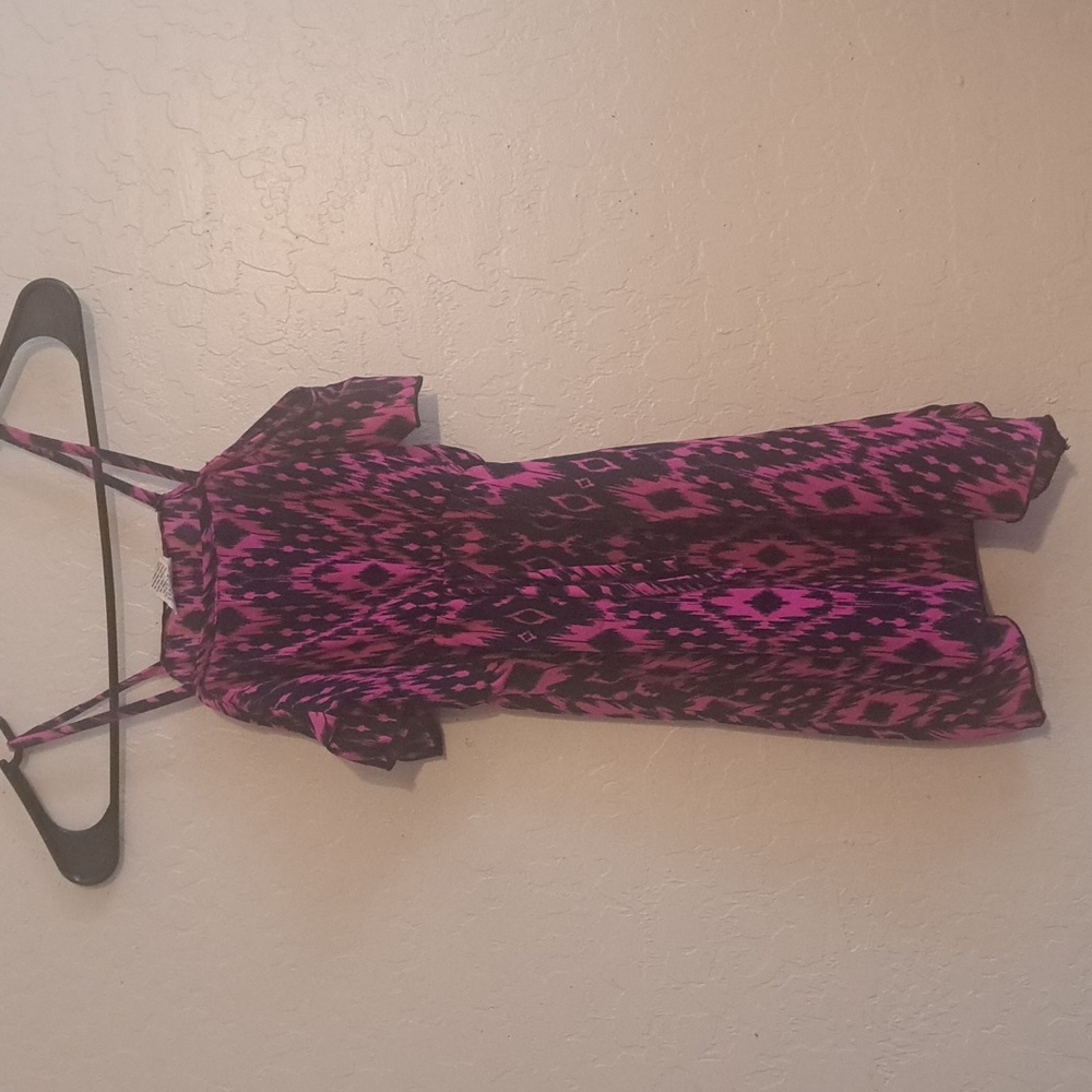 Miss Majesty girls dress, size M 5/6, never worn, pink and blue